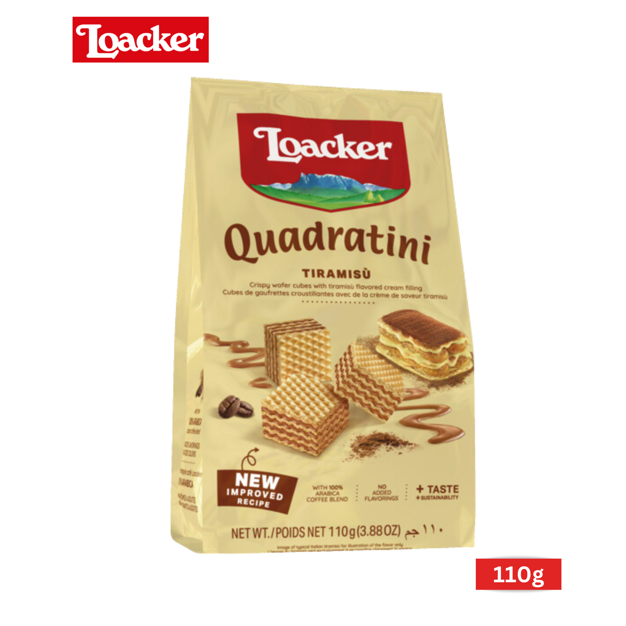 Loacker Quadratini Tiramisu 110g
