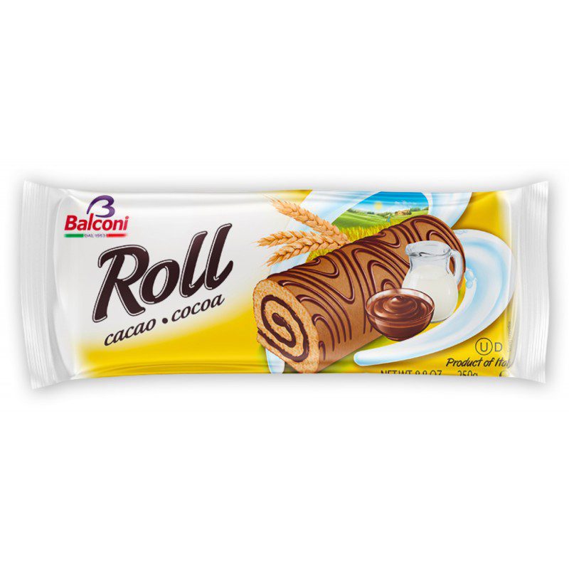 Balconi Roll 250gr Cacao
