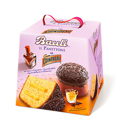 Bauli S.p.A. Panettone Mit Cointreau-Creme, 750 G Packung