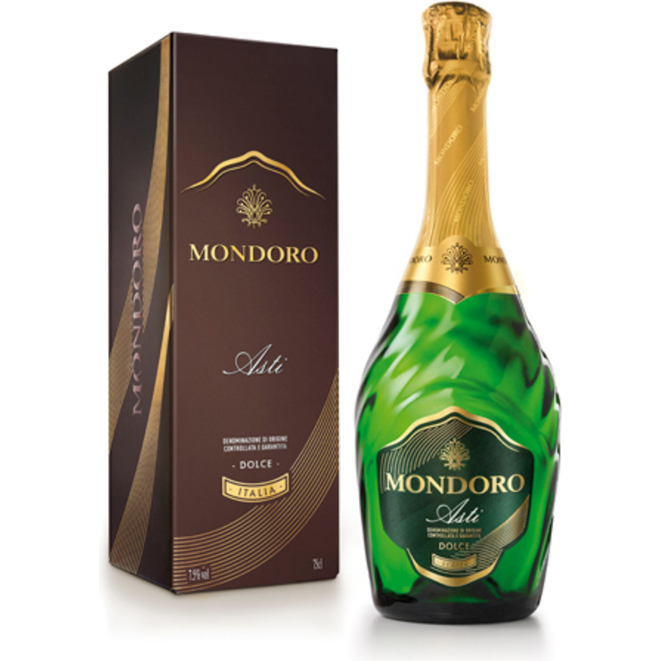 Mondoro Вино Игристое Asti Dolce DOCG Белое Сладкое 7,5% 0,75л