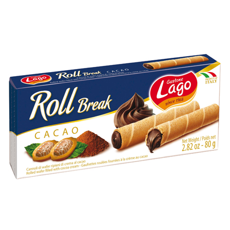 Elledi G/Lago Roll Break Cocoa 24/80G