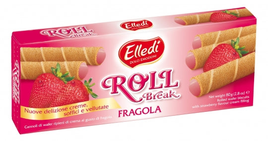 Lago Roll Break Strawberry 80gr 24t (8004800005236)