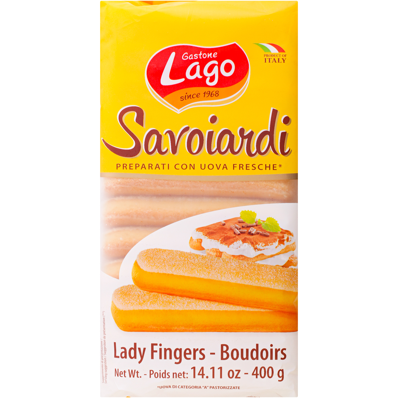 Lago Biscuits Savoiardi Lady Fingers 400G