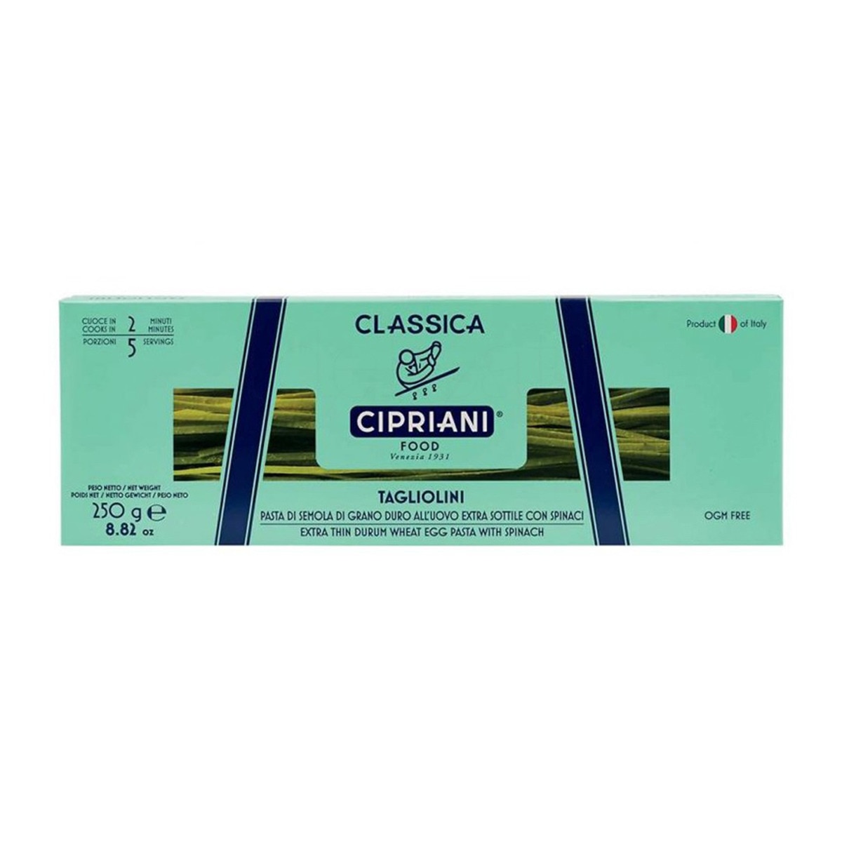Cipriani Food Tagliolini Spinach Pasta
