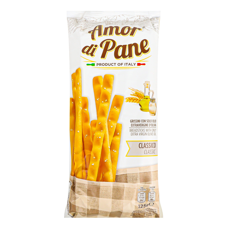 Amor di Pane Grissini Classic 125g