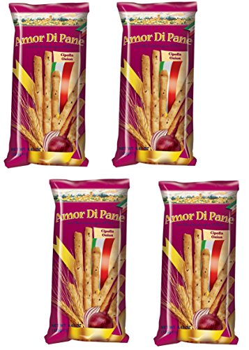 Amor Di Pane Italian Breadsticks, With Only Extra Virgin Olive Oil And Onion) * 4.4 Ounce
