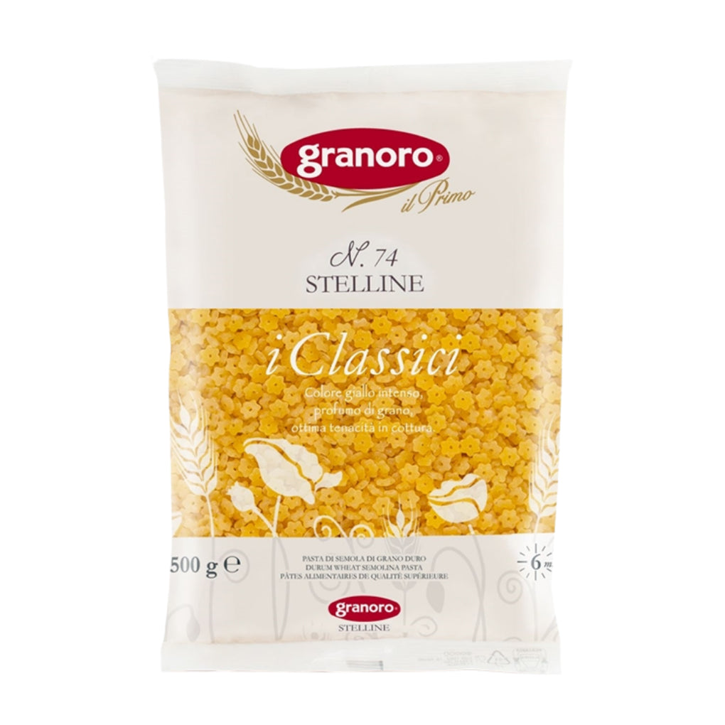 Granoro Stelline Pasta #74, 1.1lb
