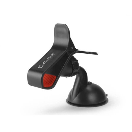 Cellet Teléfonos De La Célula Dashboard/parabrisas Coche Monte Titular Con Almohadilla Adhesiva Para Hasta 3,8", Negro