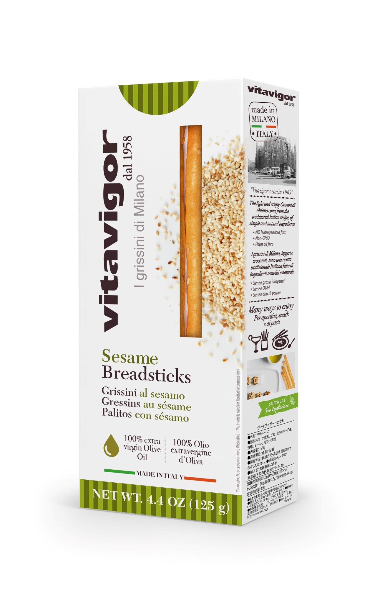 Vitavigor Vita Vigor Sesame Breadsticks
