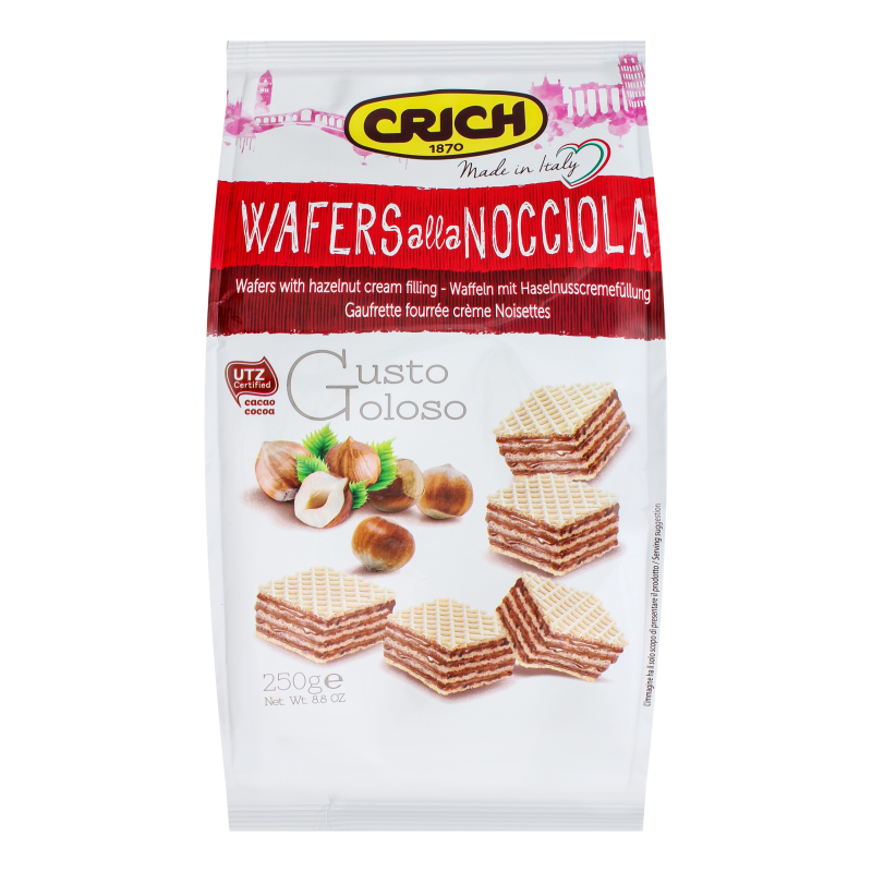 Crich Wafers With Hazelnut