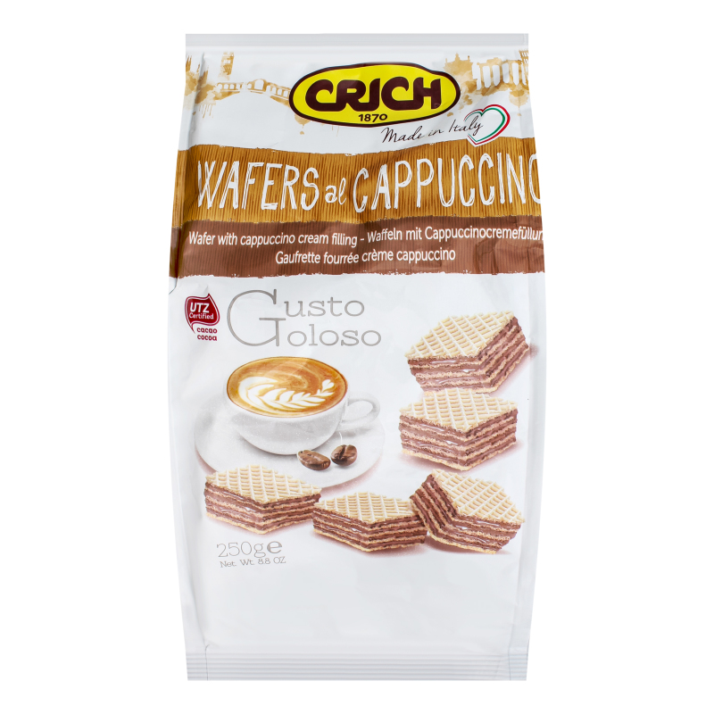 Crich Wafers Al Cappuccino