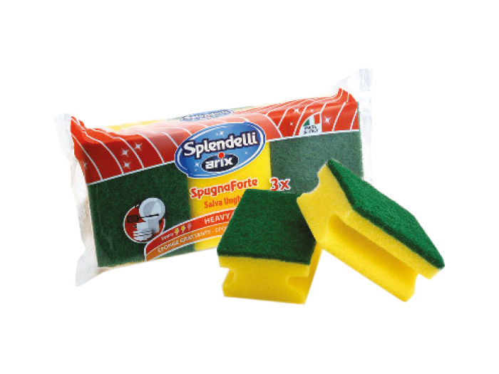 Splendelli Arix Grip Sponge Scourer 3pcs