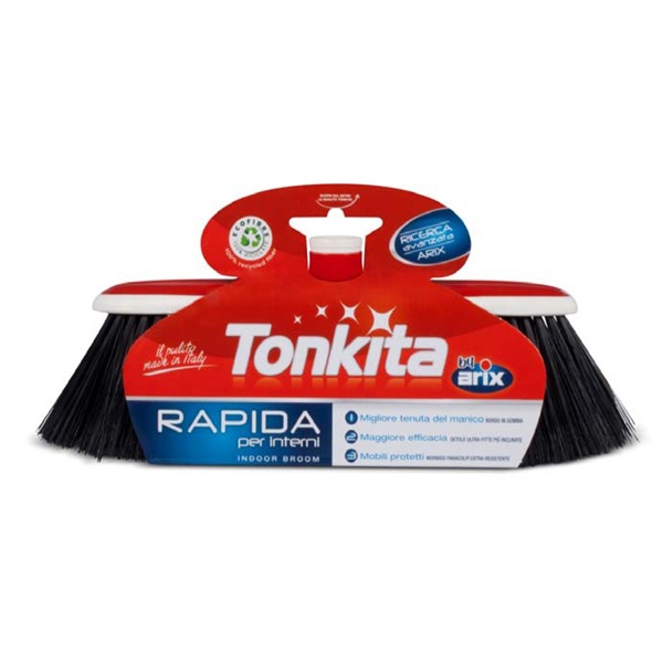 Tonkita Rapida Indoor Broom With Handle