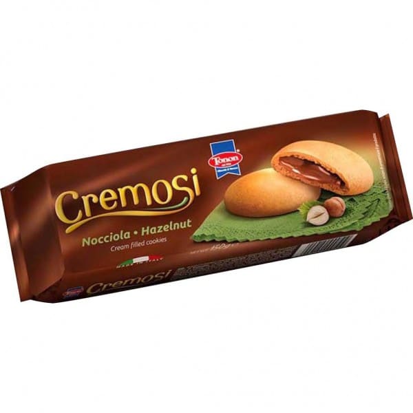 Galleta Cremosi Nocciola Hazelnut 150Gr Tonon