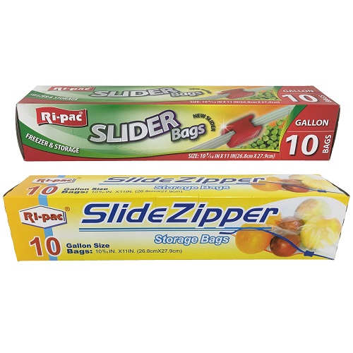 Regent Slider Zipper Bag 1 Gal 10ct #27310