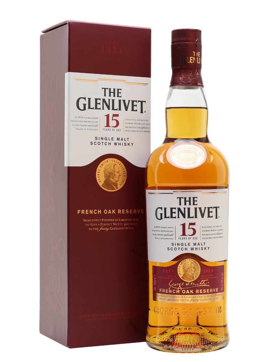 The Glenlivet 15 Year Old French Oak Reserve Single Malt Scotch Whisky