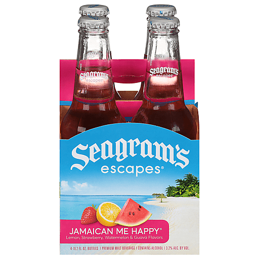 Seagram's Escapes Malt Beverage, Premium, Jamaican Me Happy