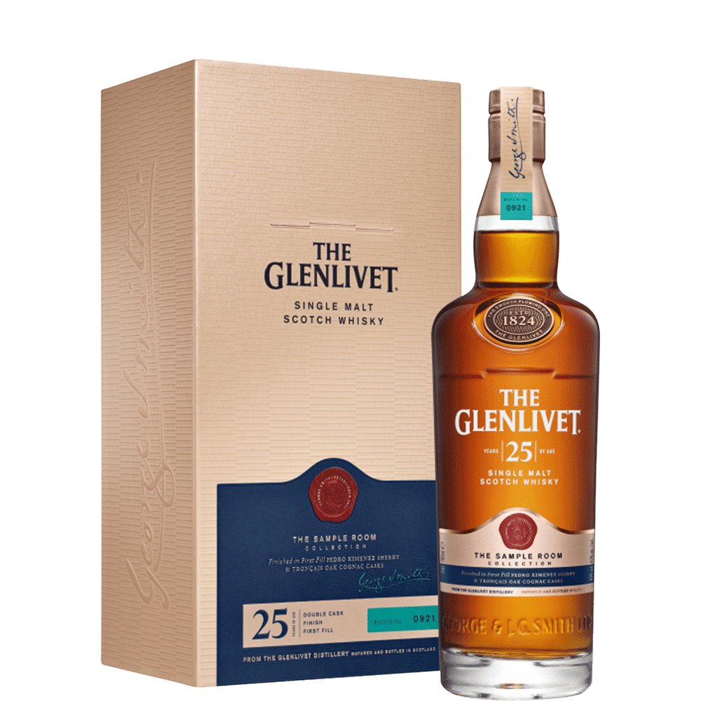 The Glenlivet XXV Single Malt Scotch Whisky 25 Year Old 750ml