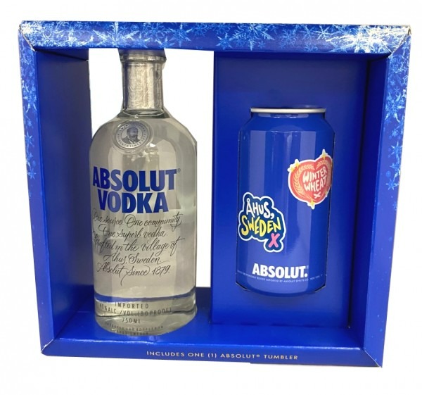 Absolut Blue Vodka Gift Pack 750Ml