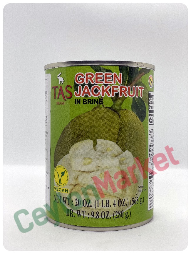 TAS Green Jackfruit In Water, 565g