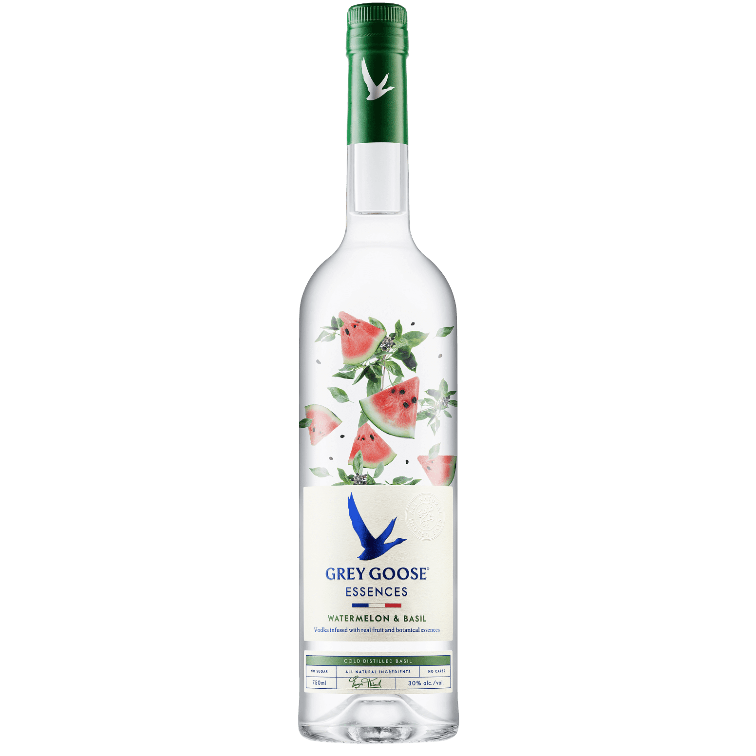 Grey Goose Essences Watermelon & Basil Vodka 750 Ml