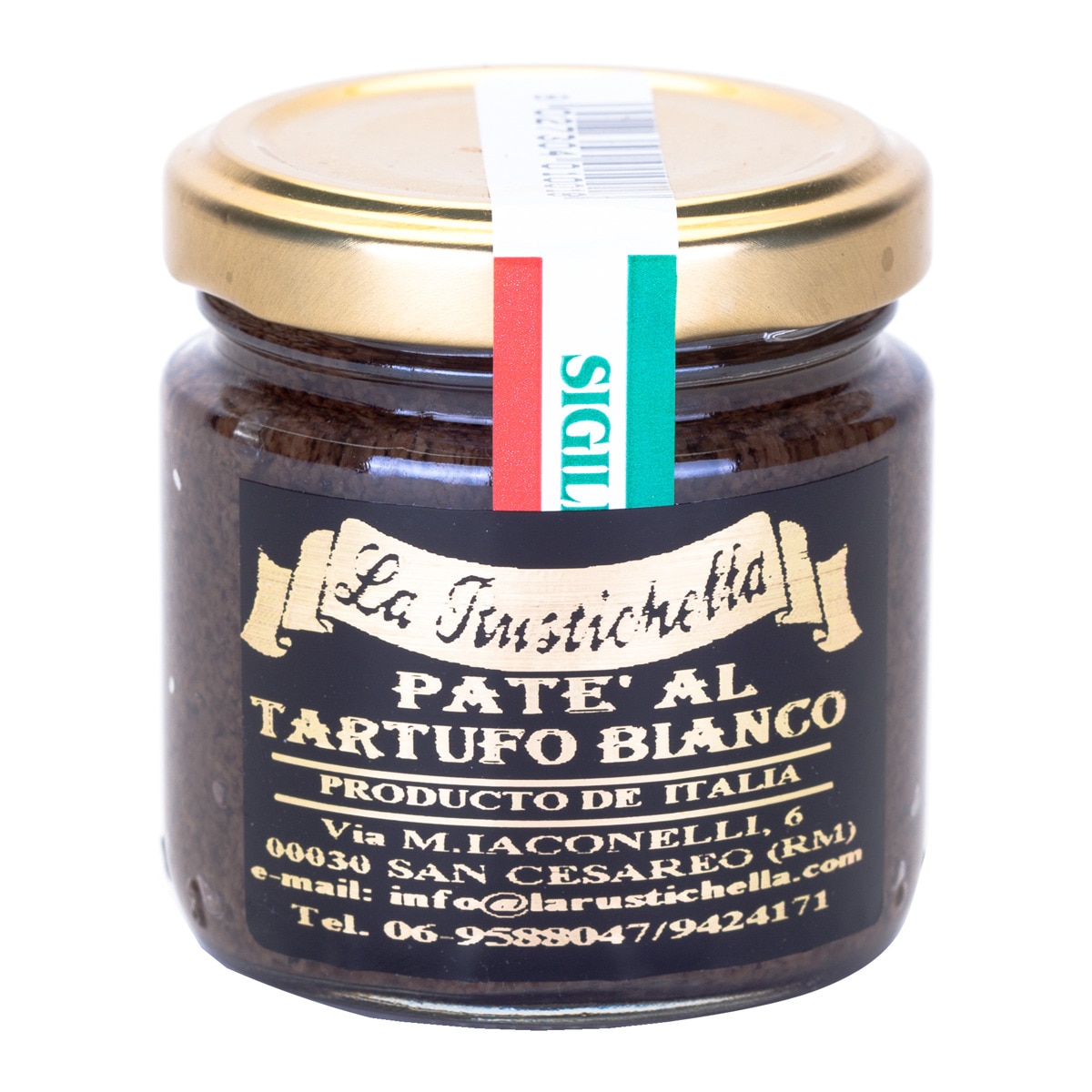 La Rustichella Paté De Trufa Blanca Tarro 90 G