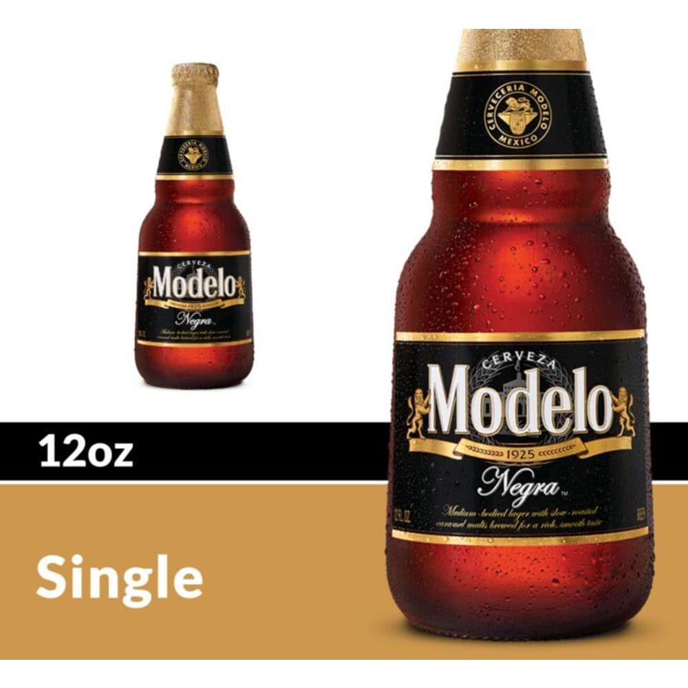 Modelo Negra Amber Lager Mexican Beer Single Bottle