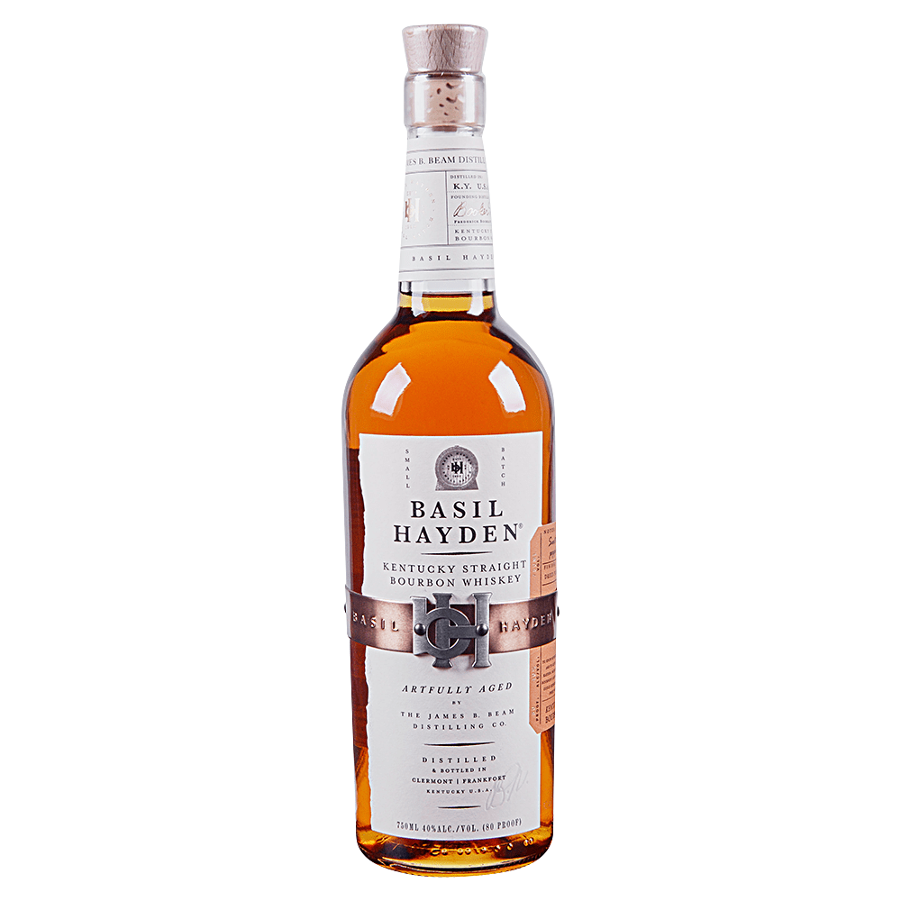 Basil Hayden's Straight Bourbon Kentucky 8 Year 80p Whiskey, 750 Ml