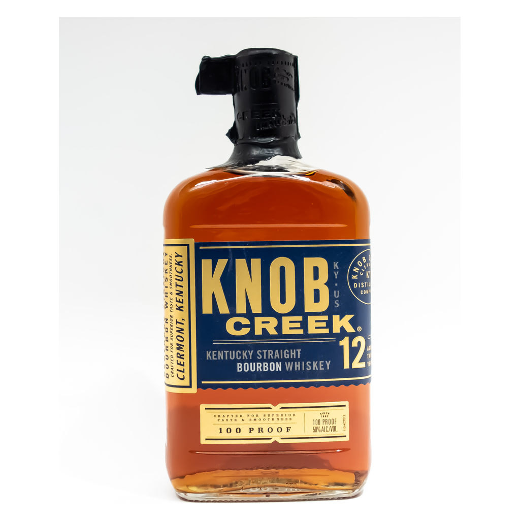 Knob Creek 12 Year Old 100 Proof Kentucky Straight Bourbon Whiskey 750 Ml