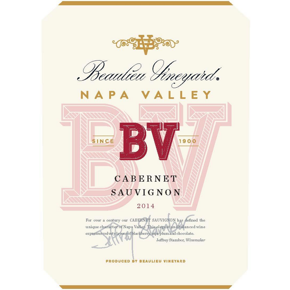 Beaulieu Vineyard Cabernet Sauvignon Napa Valley Red Wine