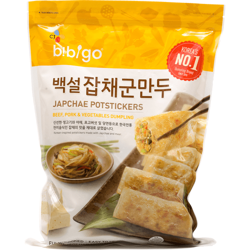 Cj Japchae Meat & Veg Potstickers