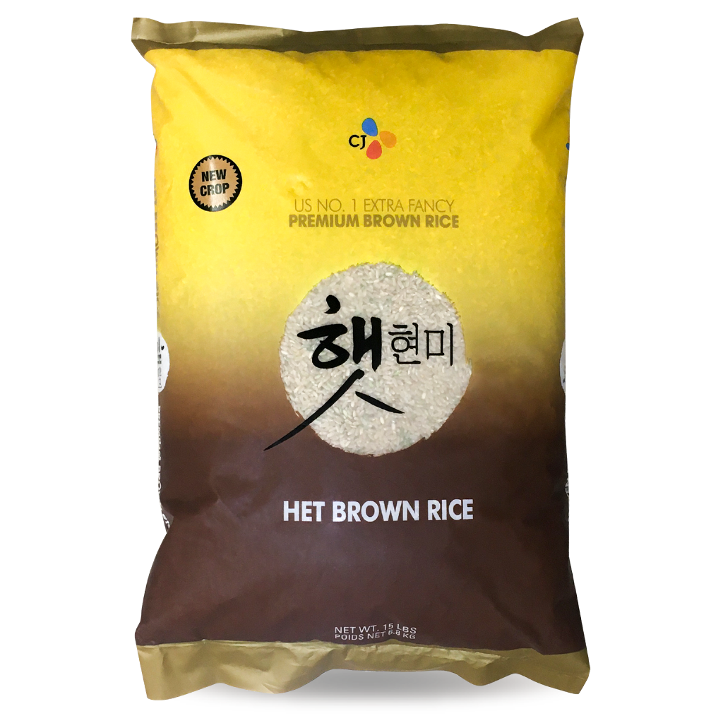 15LB CJ) Brown Rice New Corp