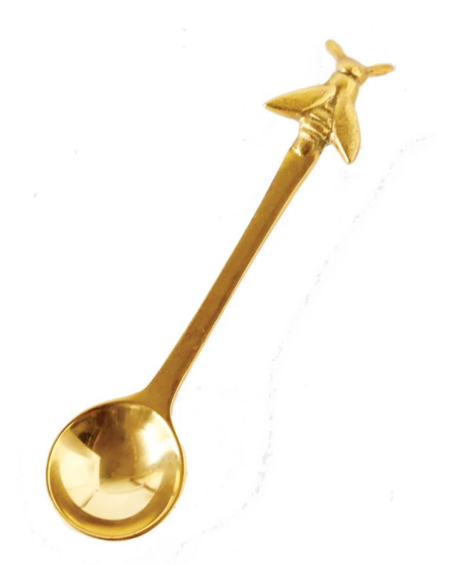 Brass Sugar Honey Spoon