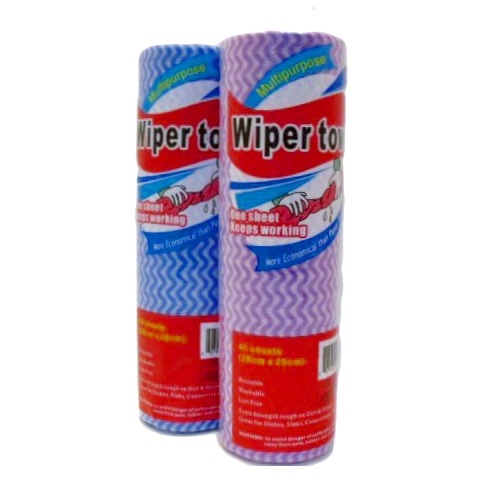 Wiper Towel Roll 40 Sheets Reusable