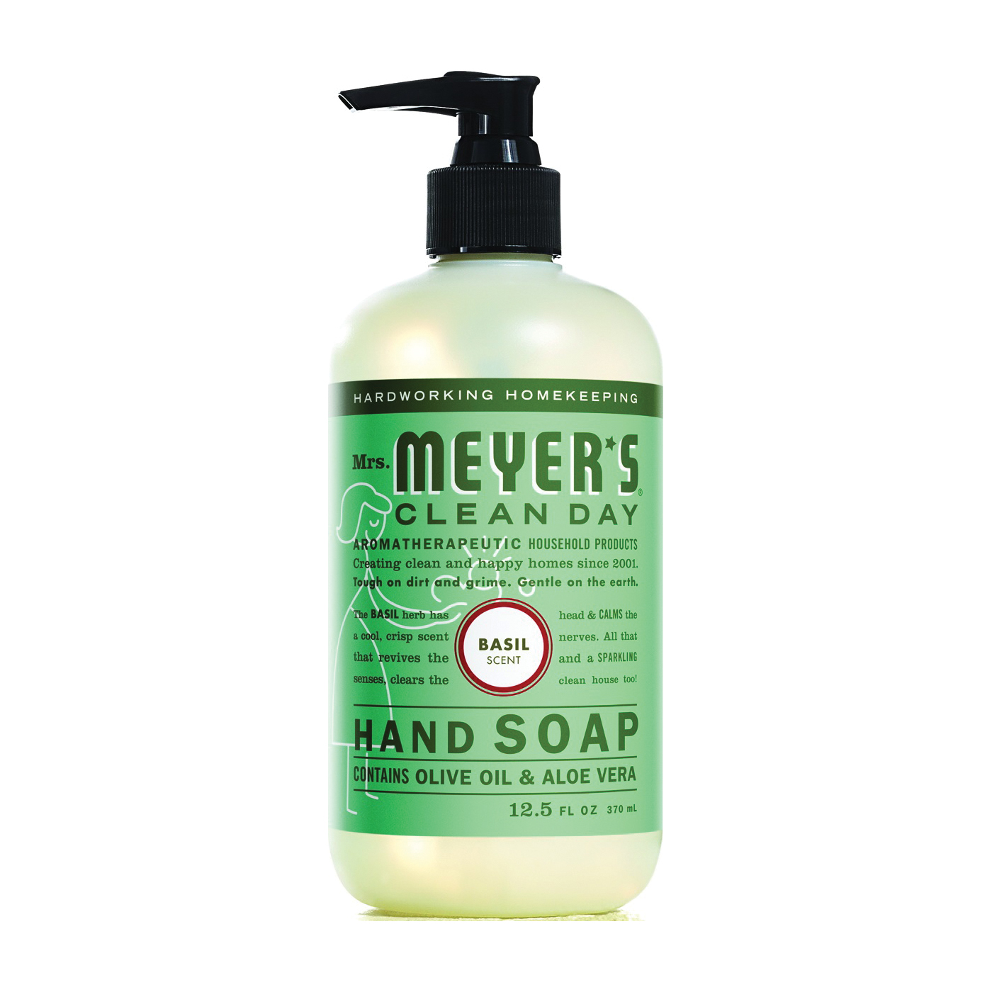 Mrs. Meyer's Clean Day Basil Scent Liquid Hand Soap - 12.5 Fl Oz