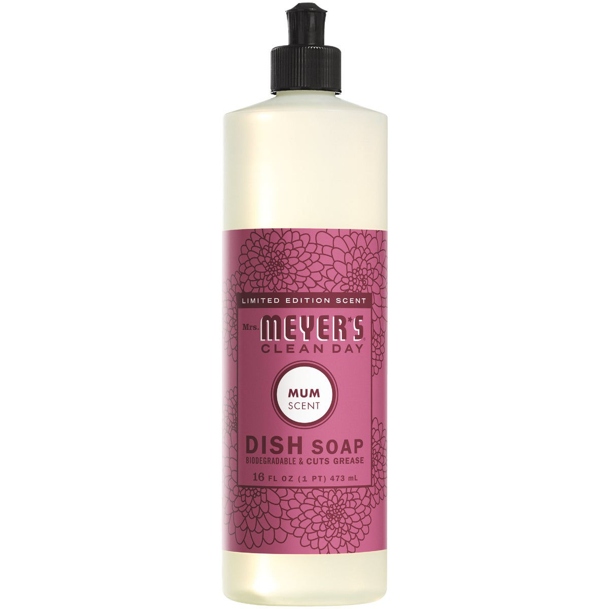 Mrs. Meyer's Clean Day Liquid Dish Soap - Mum - 16 Fl Oz