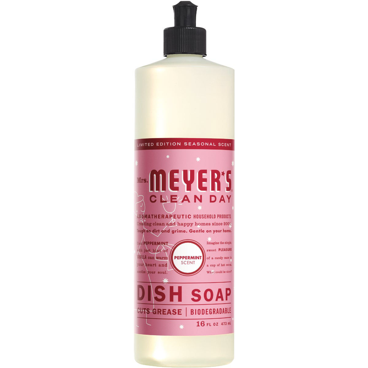 Mrs Meyers Clean Day Peppermint Scent Liquid Dish Soap 16 Oz. 1 Pk