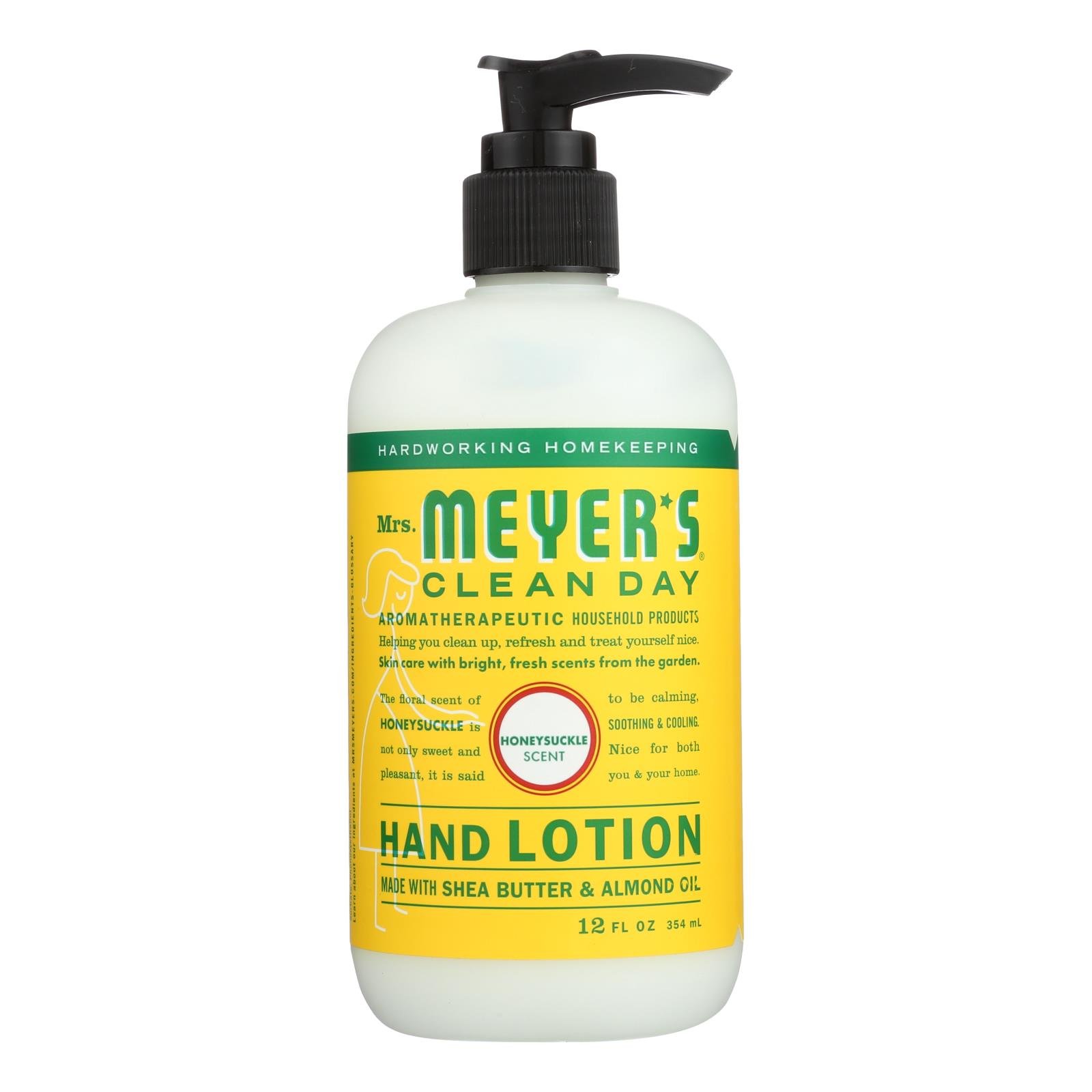 Meyers Mrs. Clean Day 70248 Honeysuckle Scent Hand Lotion, 12 Oz