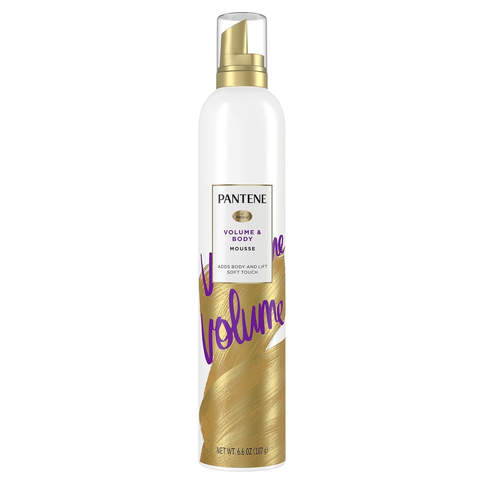 Pantene Pro-V Volume Body Boosting Mousse To Boost Fine, Flat Hair For Maximum