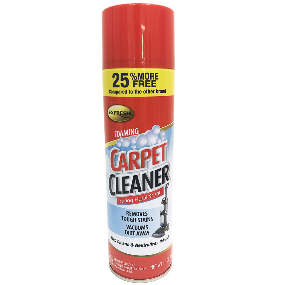 Exfresh Carpet Cleaner Foaming 14oz-whole