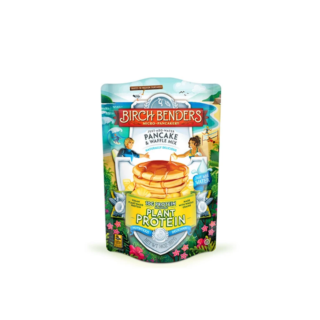 Birch Benders Plant Protein Pancake & Waffle Mix, 14 Oz