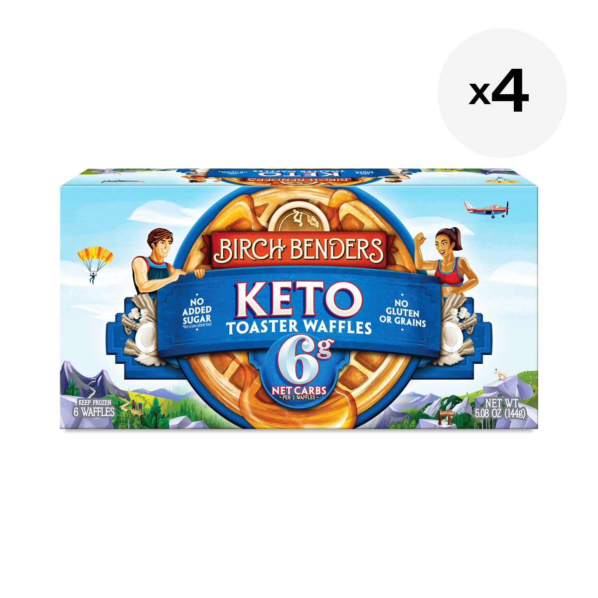 Birch Benders Keto Toaster Waffles