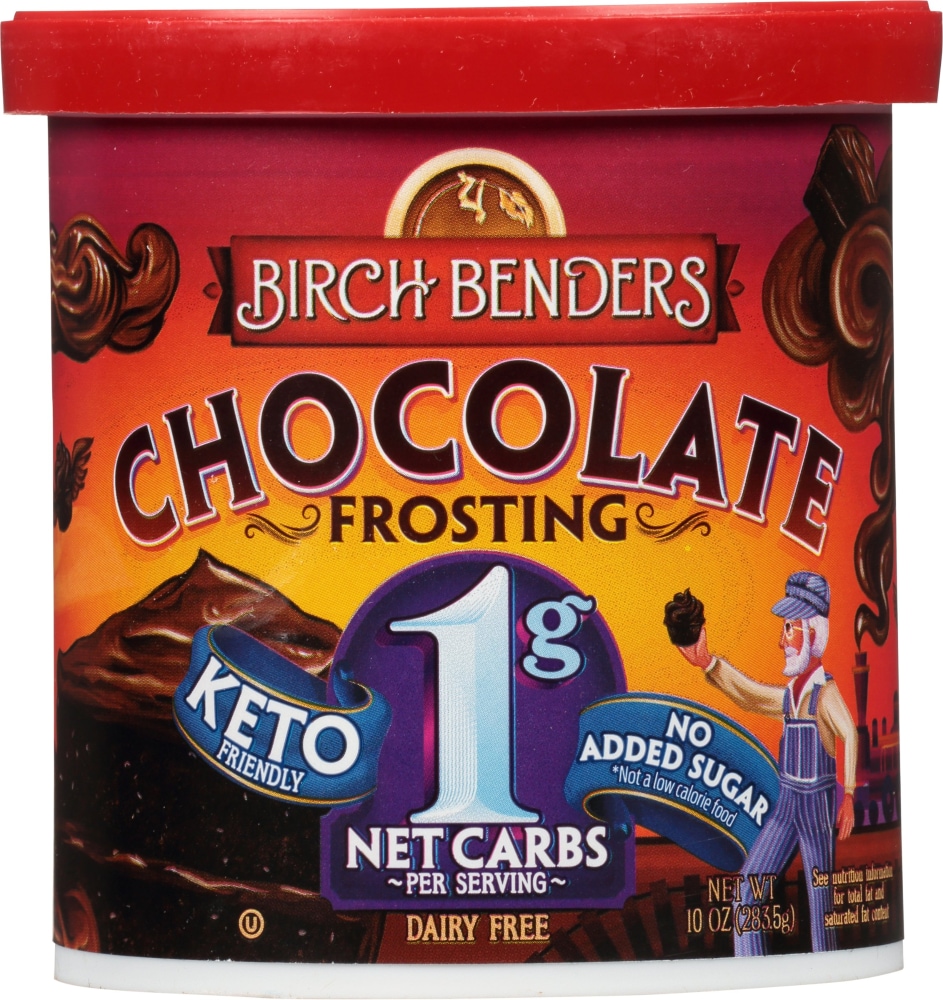 Birch Benders Frosting Keto Chocolate - Case Of 6-10 Oz