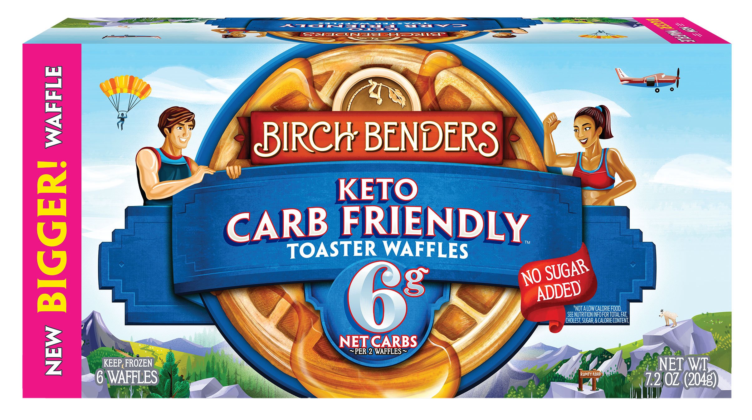 Birch Benders Keto Carb Friendly Toaster Waffles