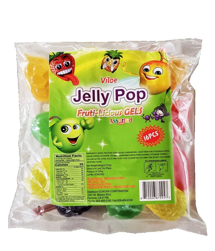 Viloe Jelly Pop Fruti-Licious Gels