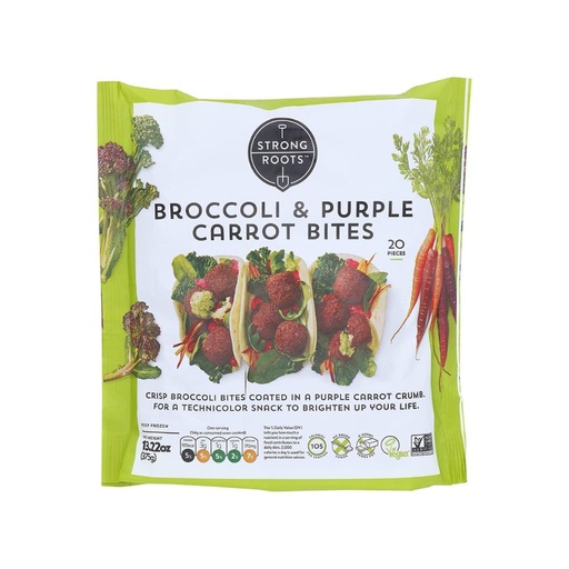Strong Roots Broccoli & Purple Carrot Bites, 306g