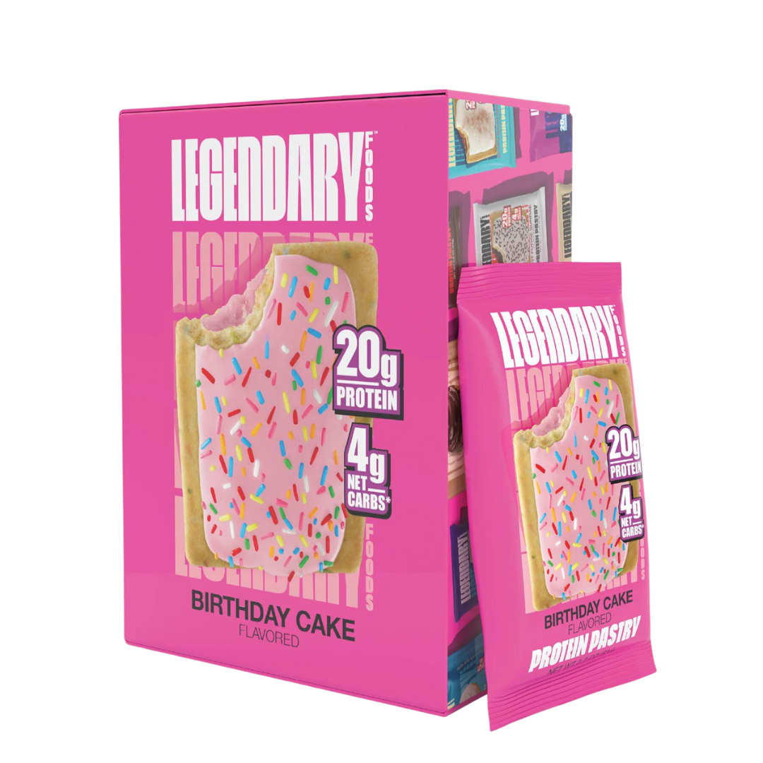 Legendary Foods 20g Protein Tasty Pastry - Birthday Cake