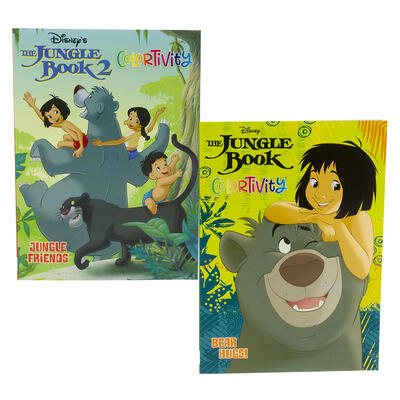Jungle Book 80pg Coloring 2 Assortments