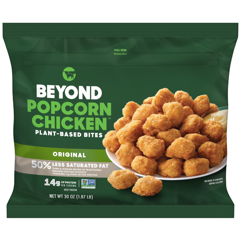 Beyond Meat Popcorn Chicken, Plant Based Bites, Original 10 Oz