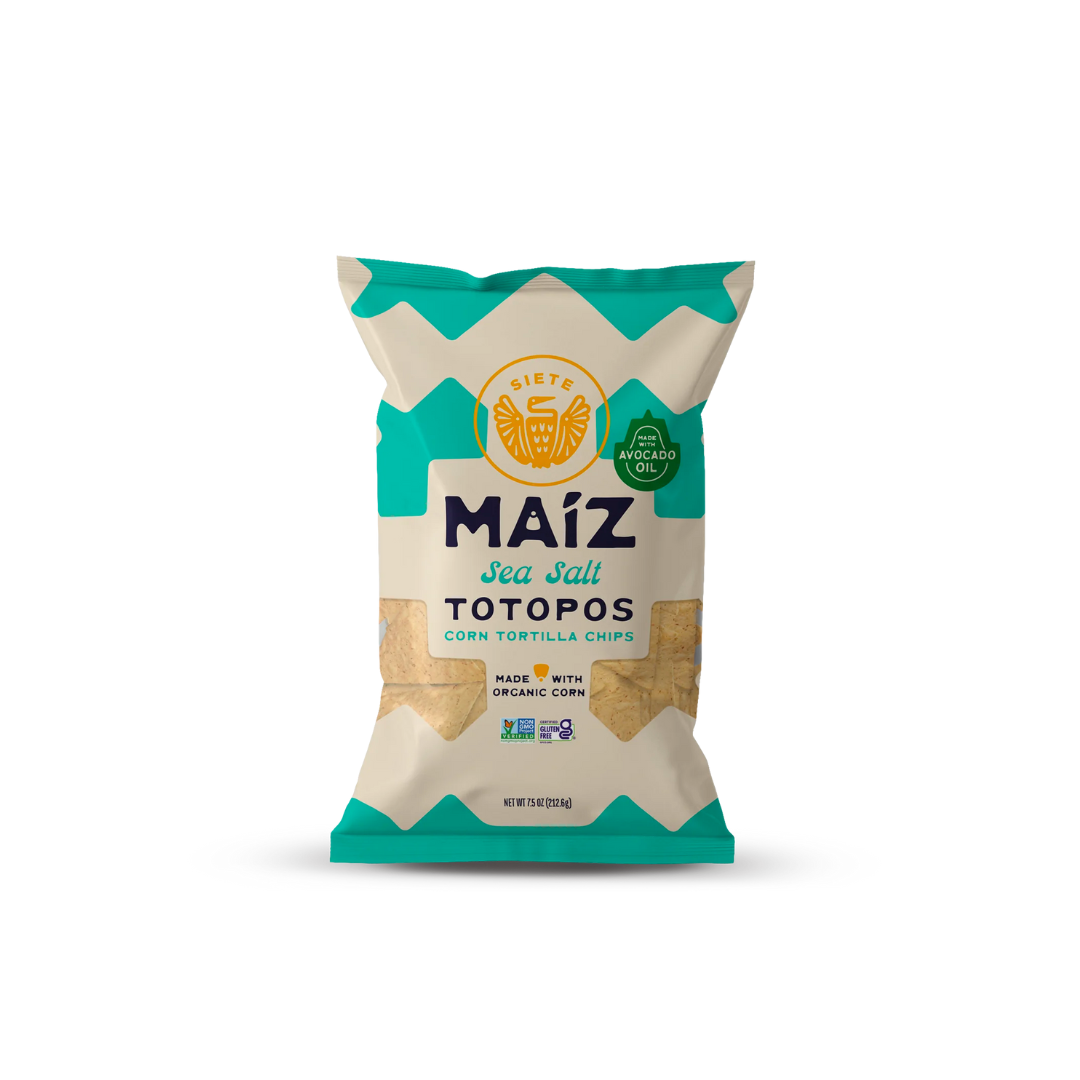 Siete Maiz Sea Salt Totopos Corn Tortilla Chips